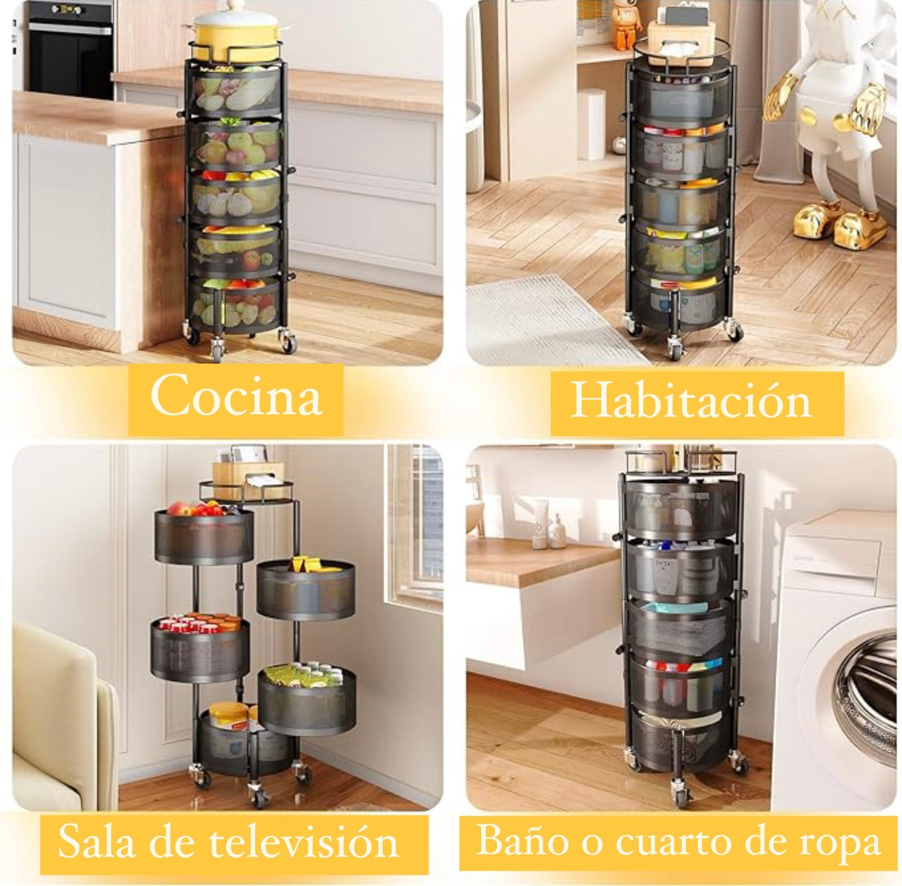 Organizador De Frutas Y Verduras Multifuncional A5