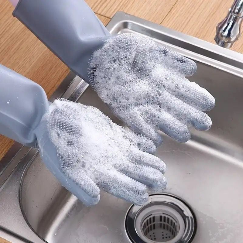 GUANTES DE SILICONA MULTIUSOS