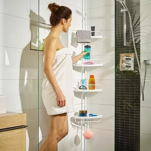 Organizador vertical de baño
