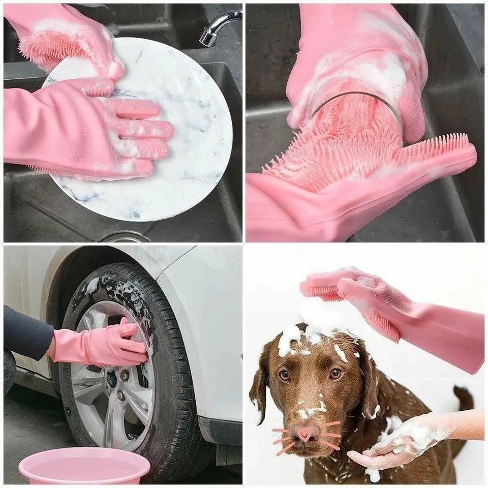 GUANTES DE SILICONA MULTIUSOS