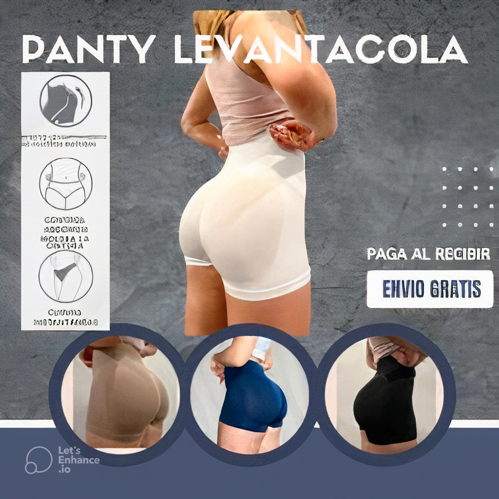 PANTY LEVANTACOLA CON FAJA