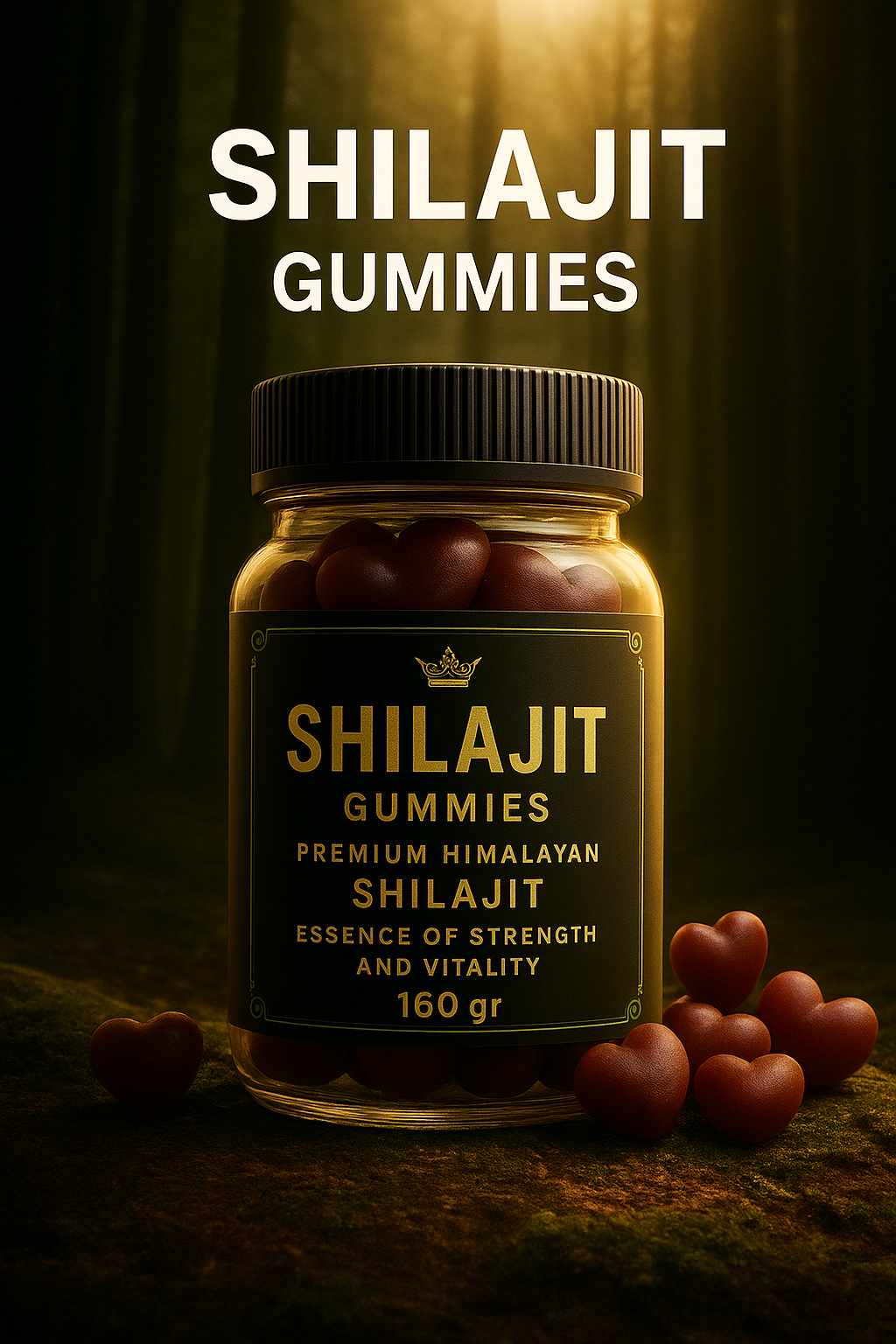 GOMAS SHILAJIT - FUERZA, LIBIDO Y ENFOQUE