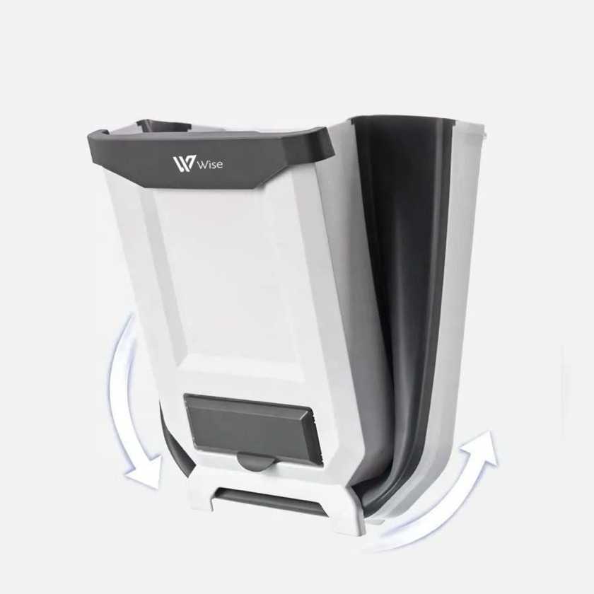 PAPELERA PLEGABLE PREMIUM CON DISPENSADOR