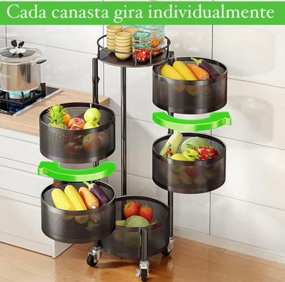 Organizador De Frutas Y Verduras Multifuncional A5