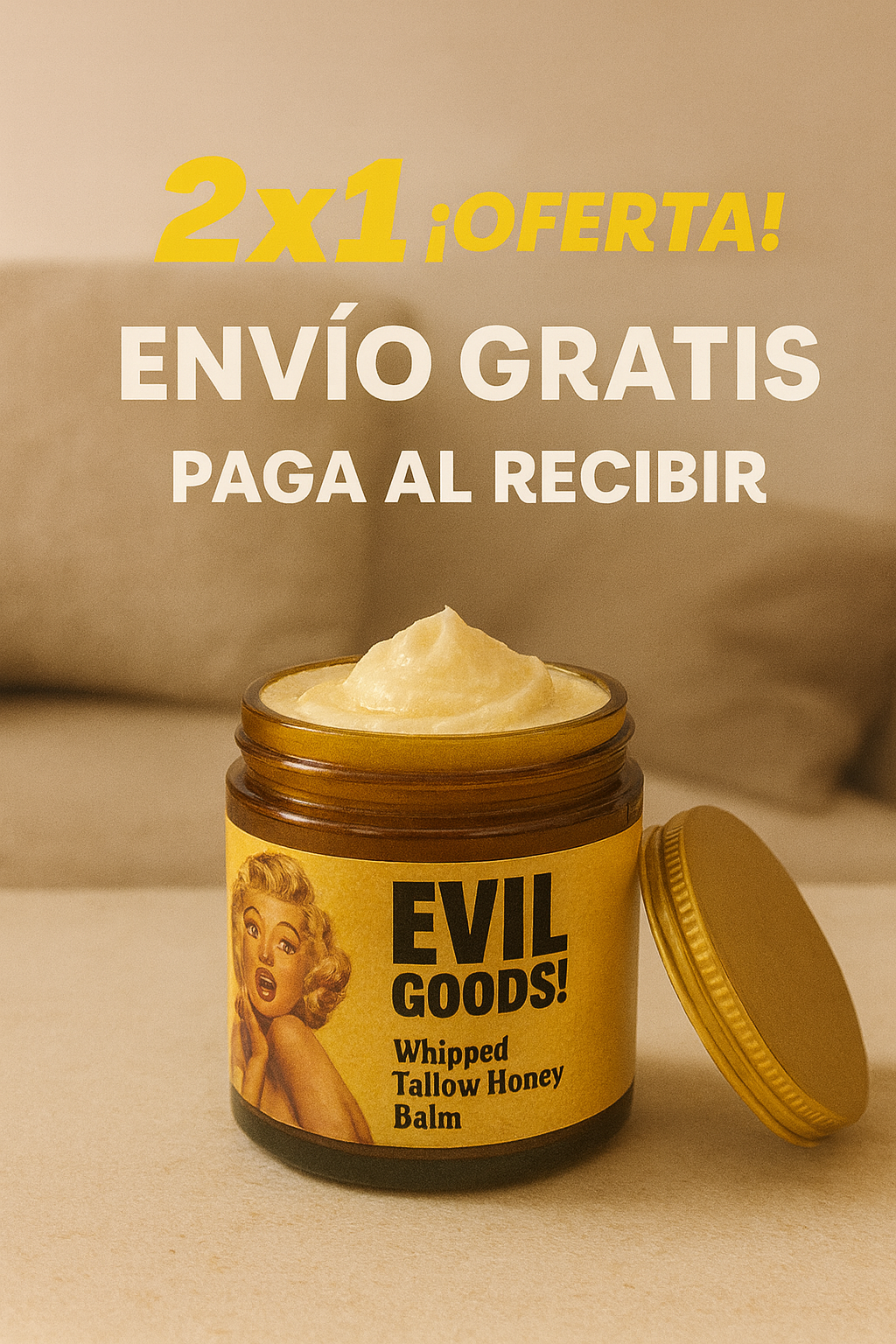 EVIL GOODS SEBO DE RES 2X1