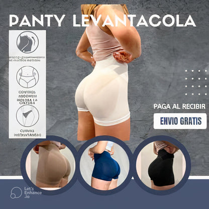PANTY LEVANTACOLA CON FAJA