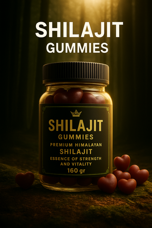 GOMAS SHILAJIT - FUERZA, LIBIDO Y ENFOQUE