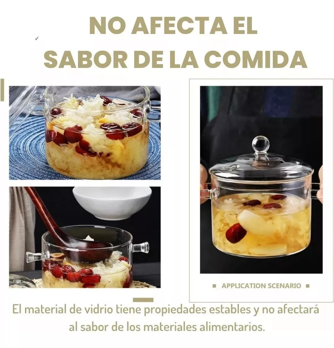 Olla De Vidrio Premium