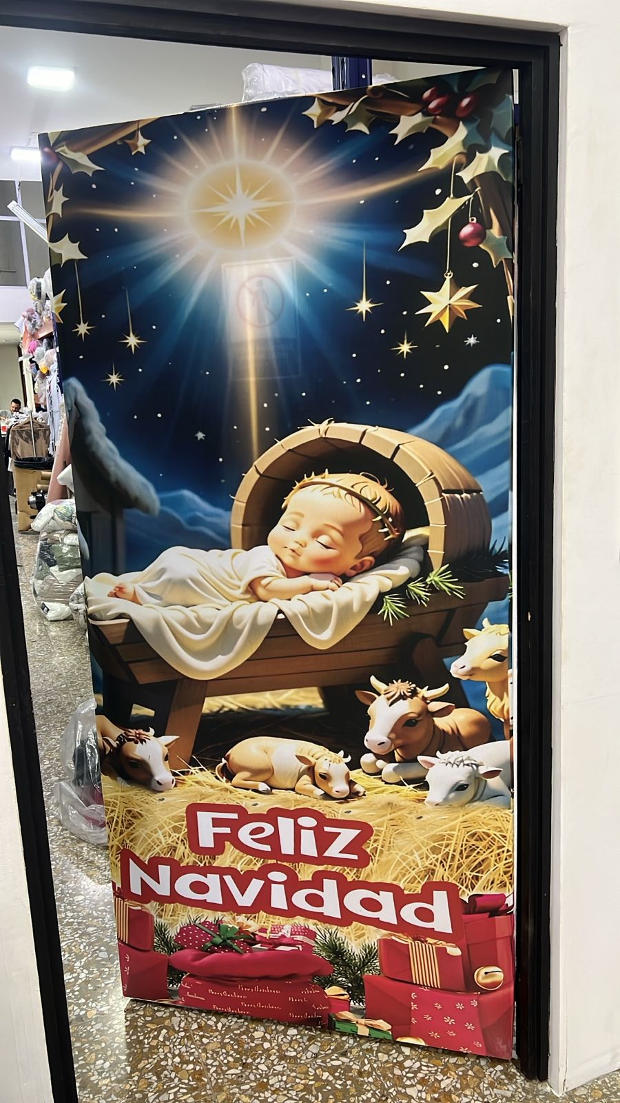 FUNDAS NAVIDEÑAS PARA PUERTAS