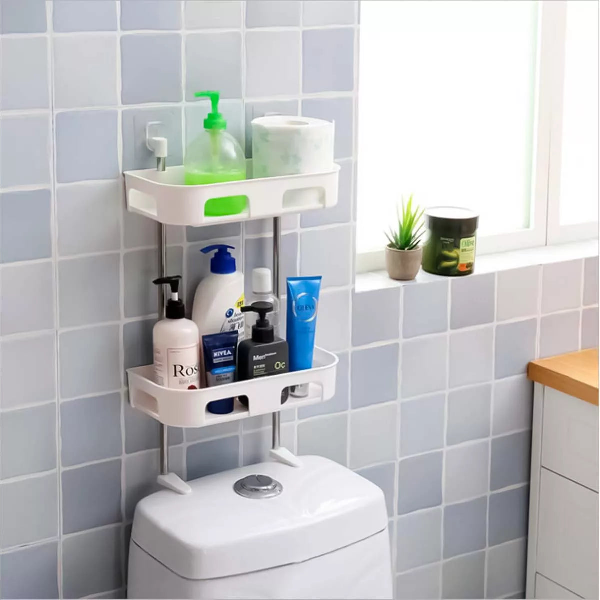 Estante Adhesivo Para Baño