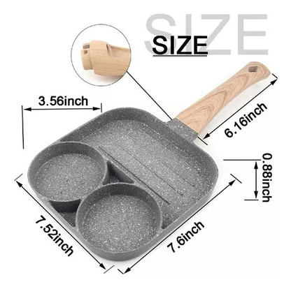 Sartén Antiadherente Multiusos 3 En 1